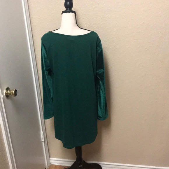 Soft Surroundings Velvet Trim Tunic~Size Medium - Picture 2 of 2